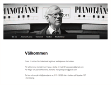 Tablet Screenshot of pianotjanst.se